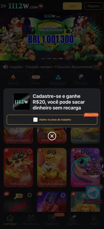 Promoções Especiais para Usuários do 1112W App