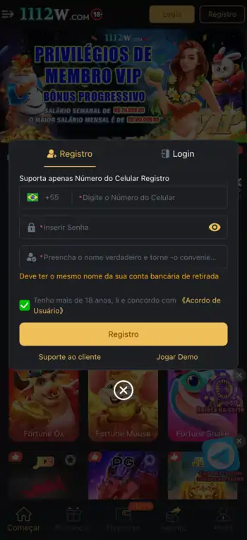 Registro no 1112W Cassino